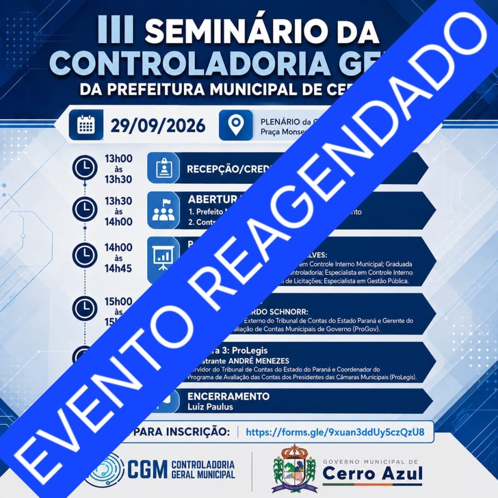 III Seminário da Controladoria Geral